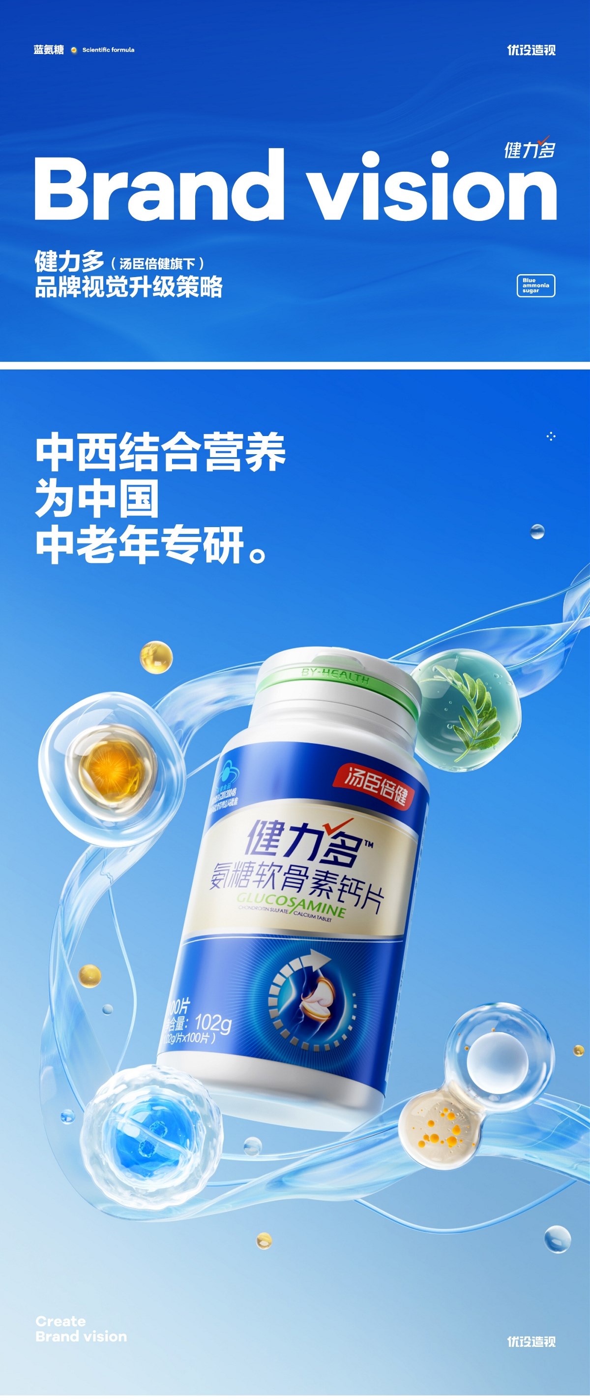 汤臣倍健 品牌视觉升级 大单品丨详情丨建模